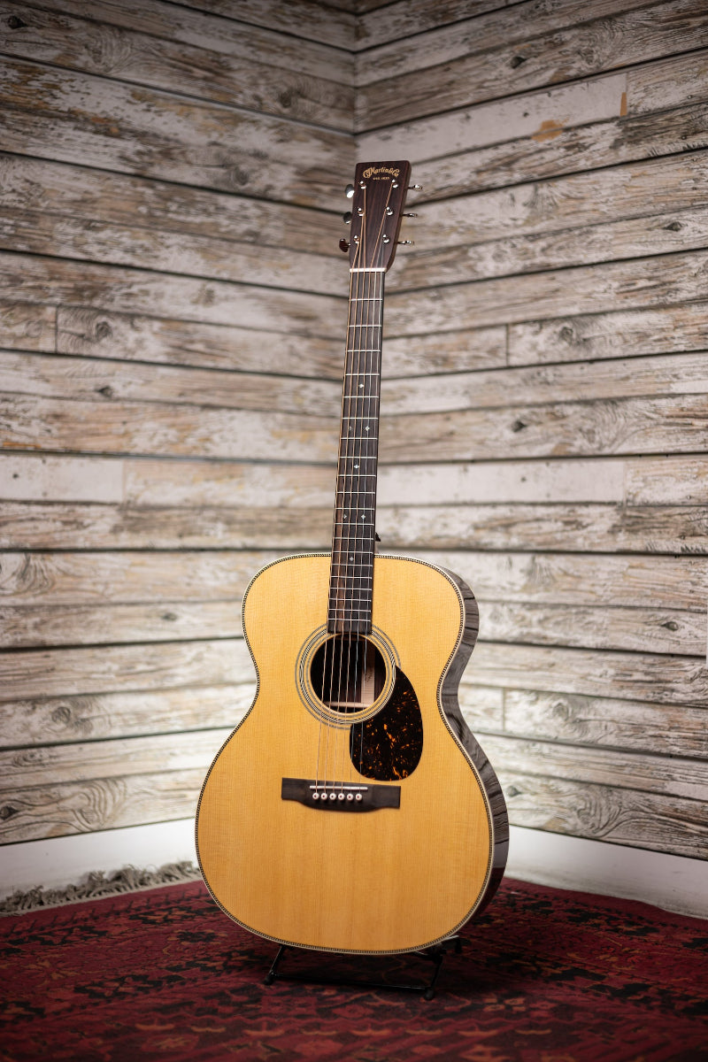 Martin OM-28E with Fishman Pickup Acoustic-Electric Guitar - Natural