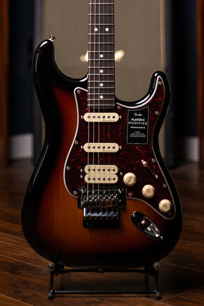 Fender Player II Modified Stratocaster HSS Floyd Rose Electric Guitar - 3 Color Sunburst