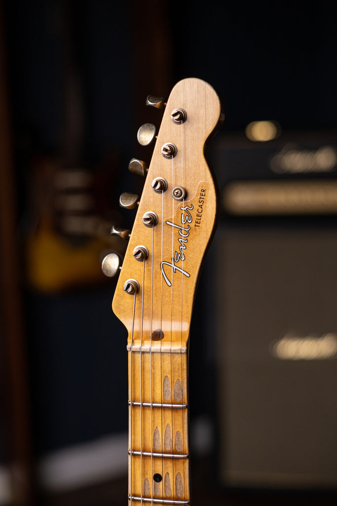 Fender Custom Shop 1954 Telecaster Relic Electric Guitar - Aged Nocaster Blonde