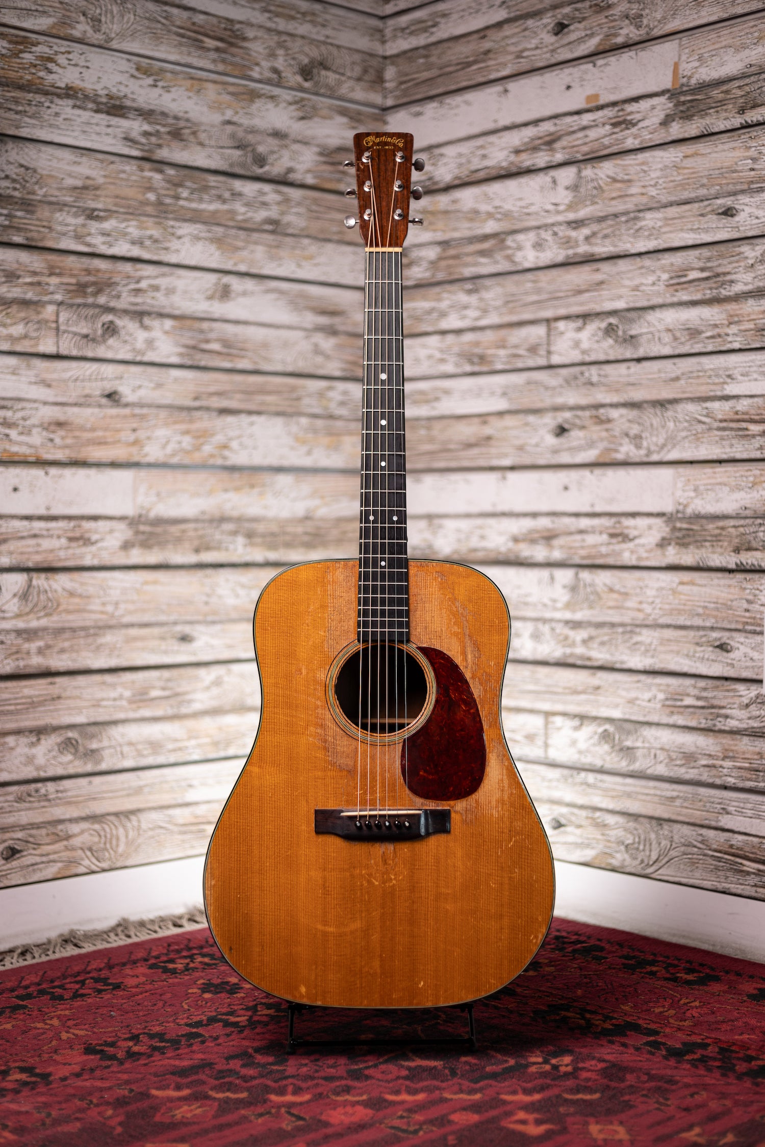 1949 Martin D-18 Acoustic Guitar -  Natural