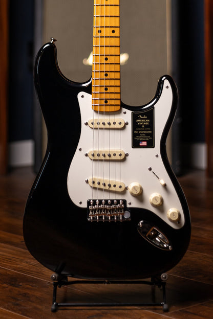 Fender American Vintage II 1957 Stratocaster Electric Guitar - Black