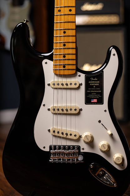 Fender American Vintage II 1957 Stratocaster Electric Guitar - Black