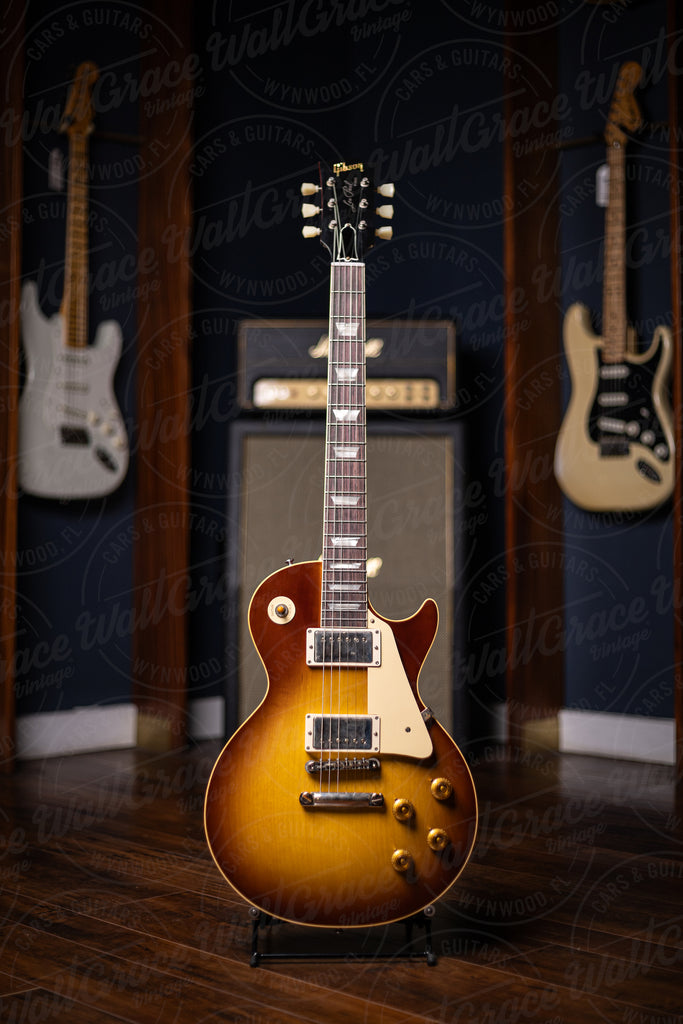 Gibson Custom Shop 1958 Les Paul Standard Reissue VOS Electric Guitar - Iced Tea Burst