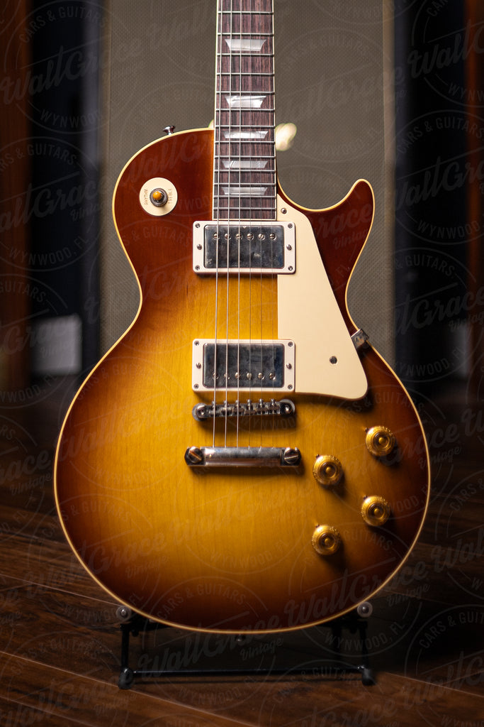 Gibson Custom Shop 1958 Les Paul Standard Reissue VOS Electric Guitar - Iced Tea Burst