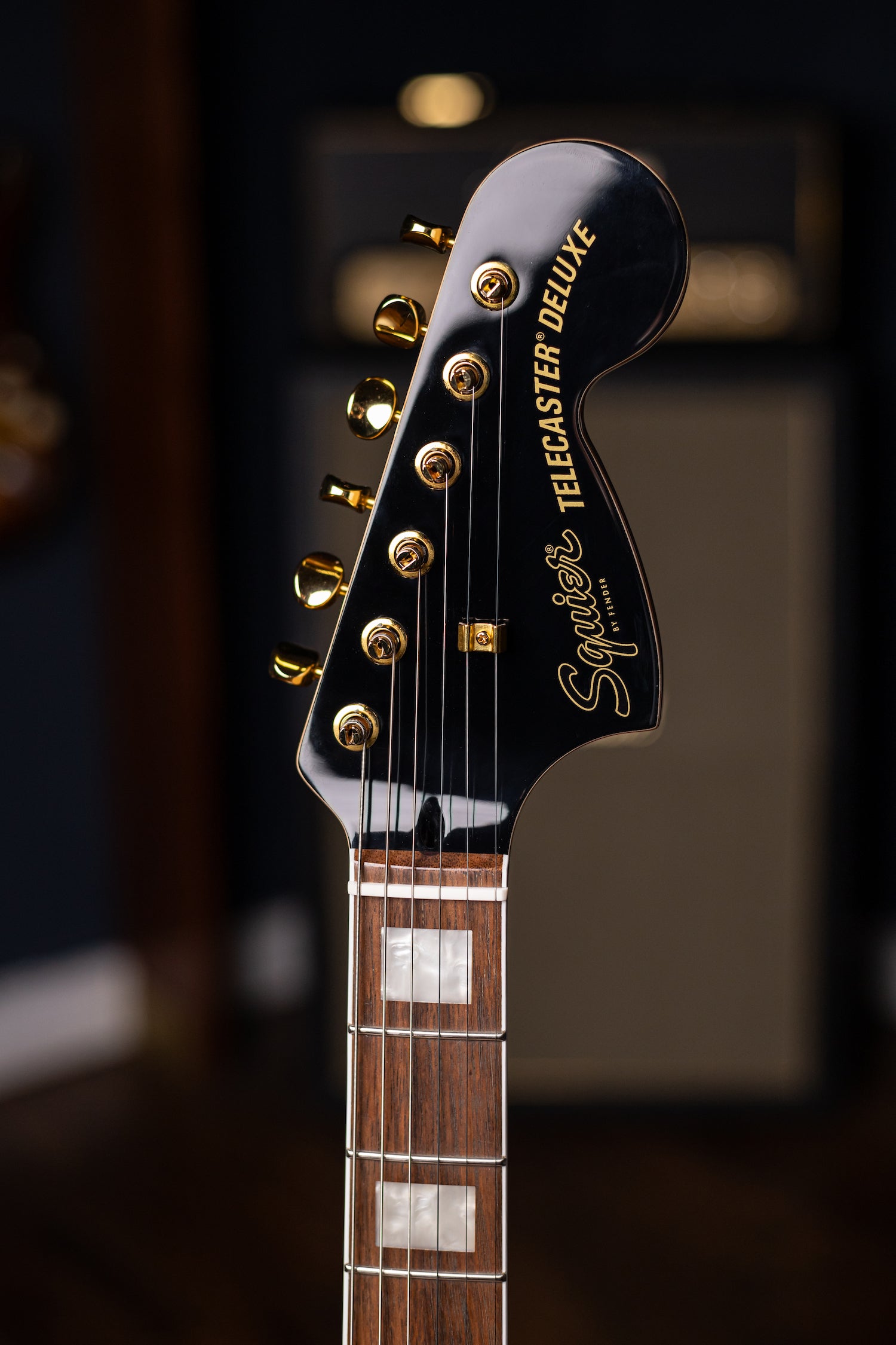 Squier Limited Edition Paranormal Troublemaker Telecaster Deluxe Electric Guitar - Black