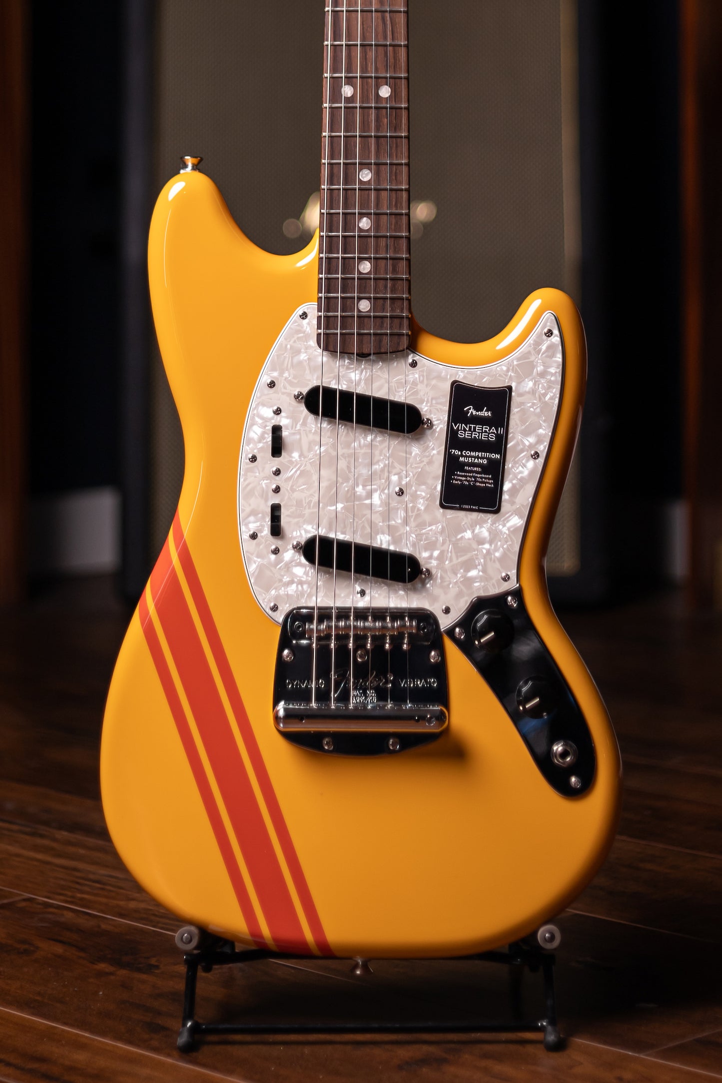 Fender Vintera II '70s Competition Mustang Electric Guitar - Competition Orange