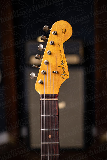 Fender Custom Shop 1960 Stratocaster Heavy Relic Electric Guitar - Aged Sonic over Sunburst