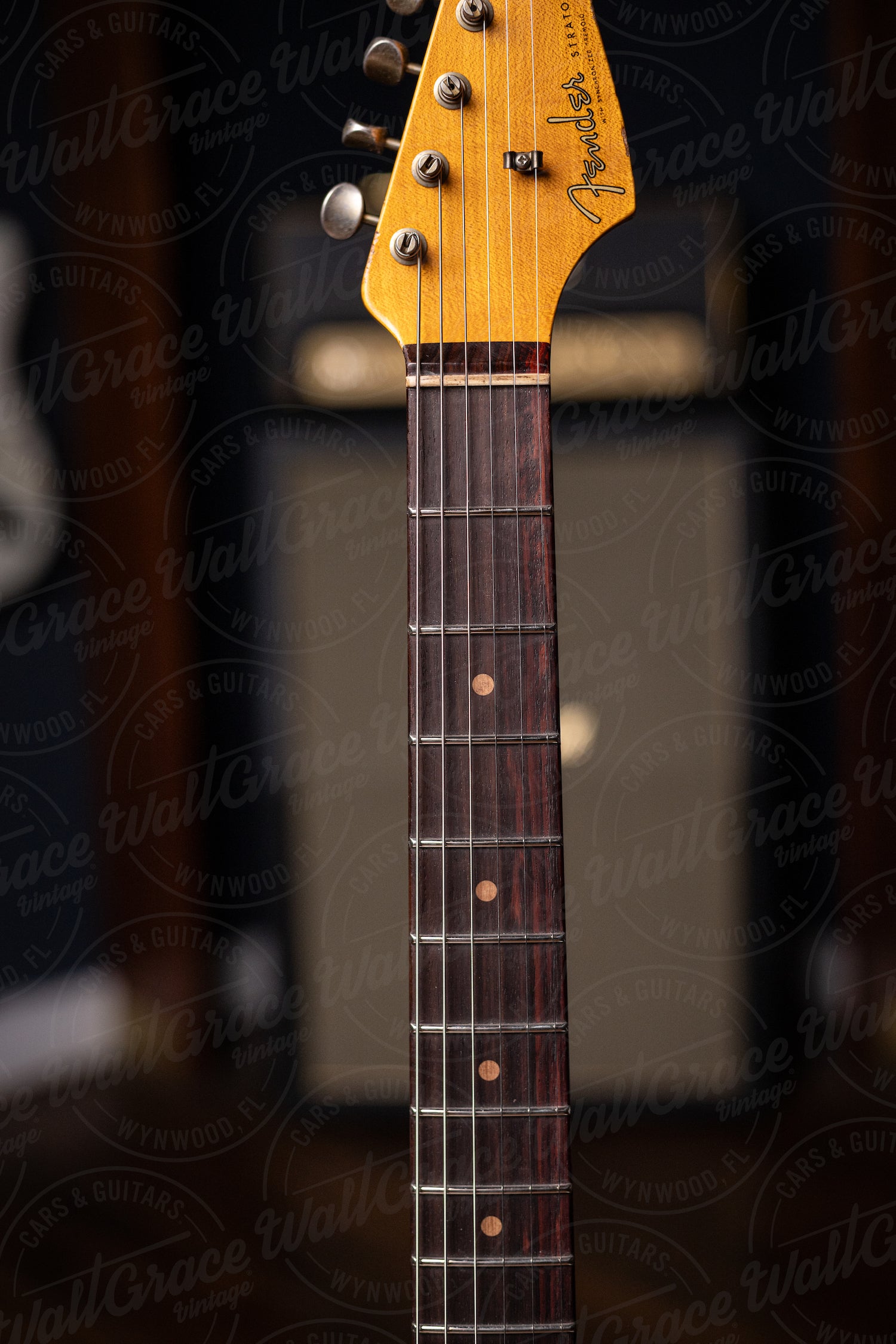 Fender Custom Shop 1960 Stratocaster Heavy Relic Electric Guitar - Aged Sonic over Sunburst