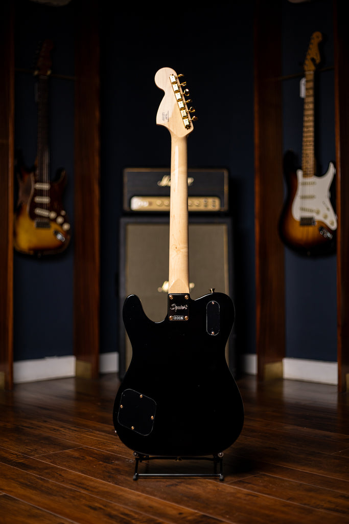 Squier Limited Edition Paranormal Troublemaker Telecaster Deluxe Electric Guitar - Black