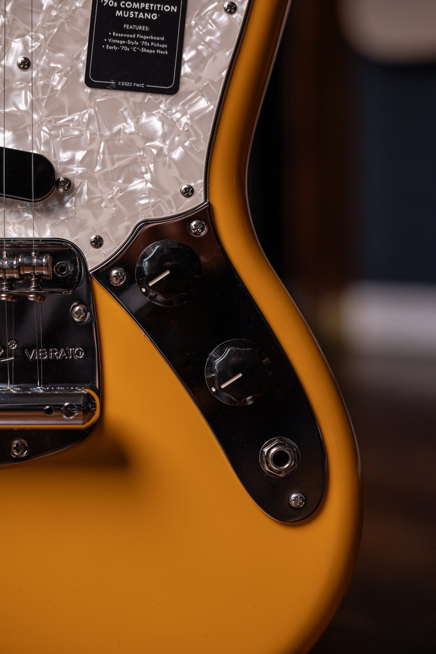 Fender Vintera II '70s Competition Mustang Electric Guitar - Competition Orange