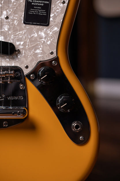 Fender Vintera II '70s Competition Mustang Electric Guitar - Competition Orange