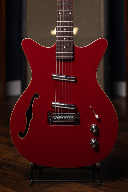 Danelectro Fifty Niner Semi Hollow Electric Guitar - Red Top