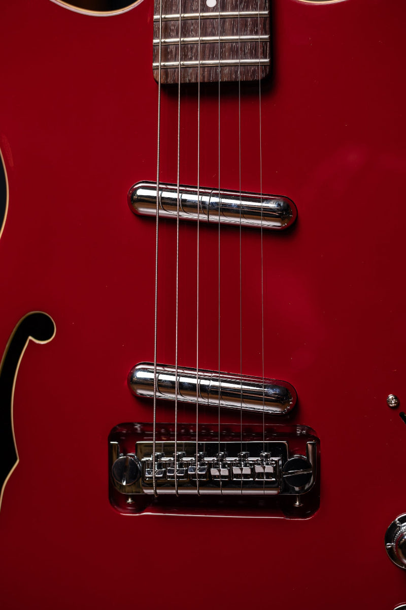 Danelectro Fifty Niner Semi Hollow Electric Guitar - Red Top