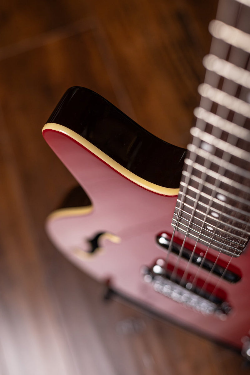 Danelectro Fifty Niner Semi Hollow Electric Guitar - Red Top