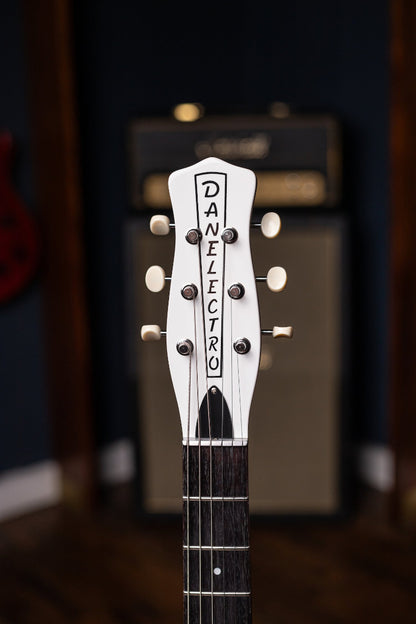 Danelectro PB Special Semi-Hollow Electric Guitar - White