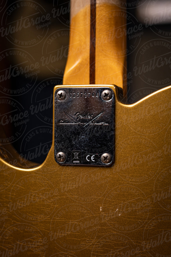 Fender Custom Shop '58 Telecaster Journeyman Relic Electric Guitar - Aged HLE Gold
