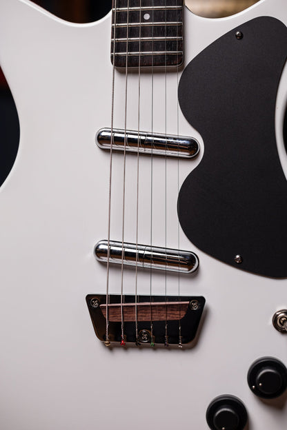 Danelectro PB Special Semi-Hollow Electric Guitar - White
