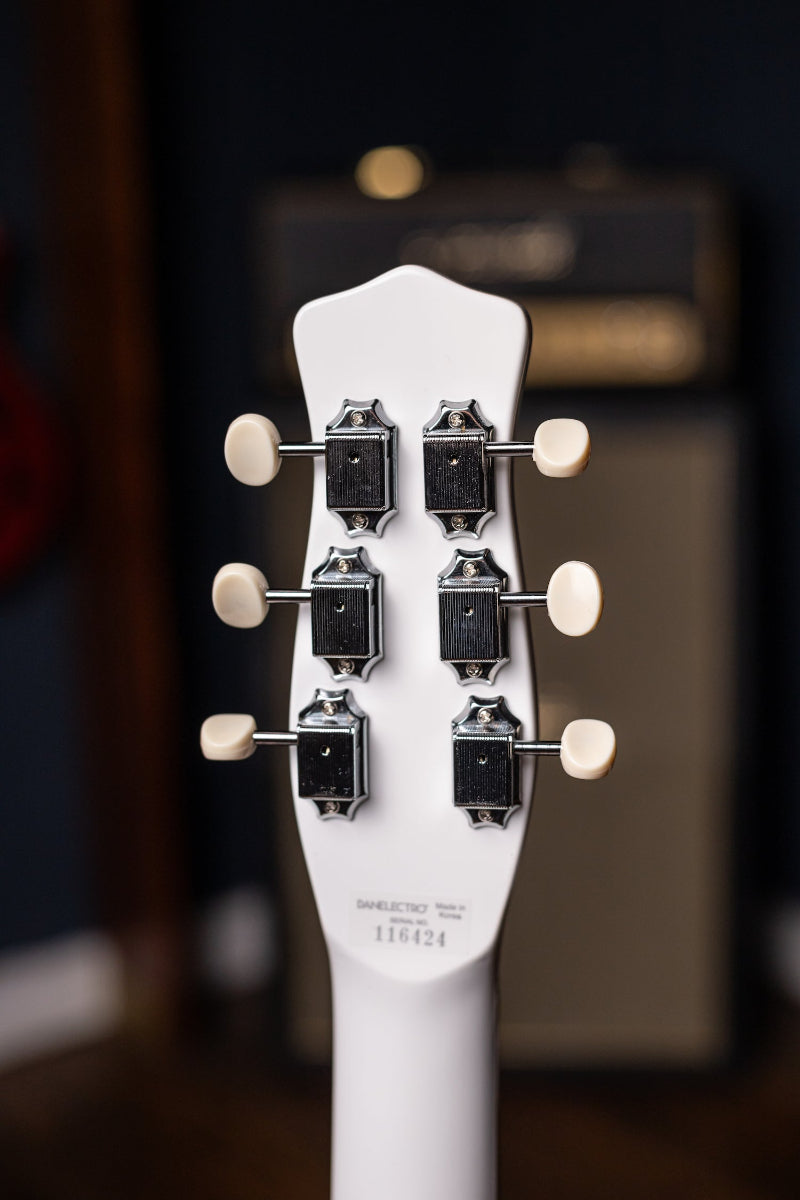 Danelectro PB Special Semi-Hollow Electric Guitar - White