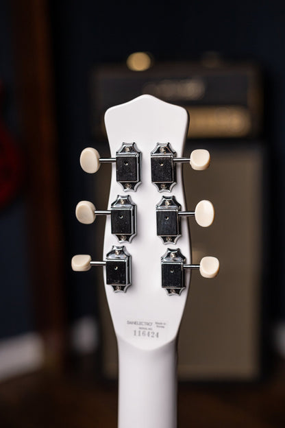 Danelectro PB Special Semi-Hollow Electric Guitar - White