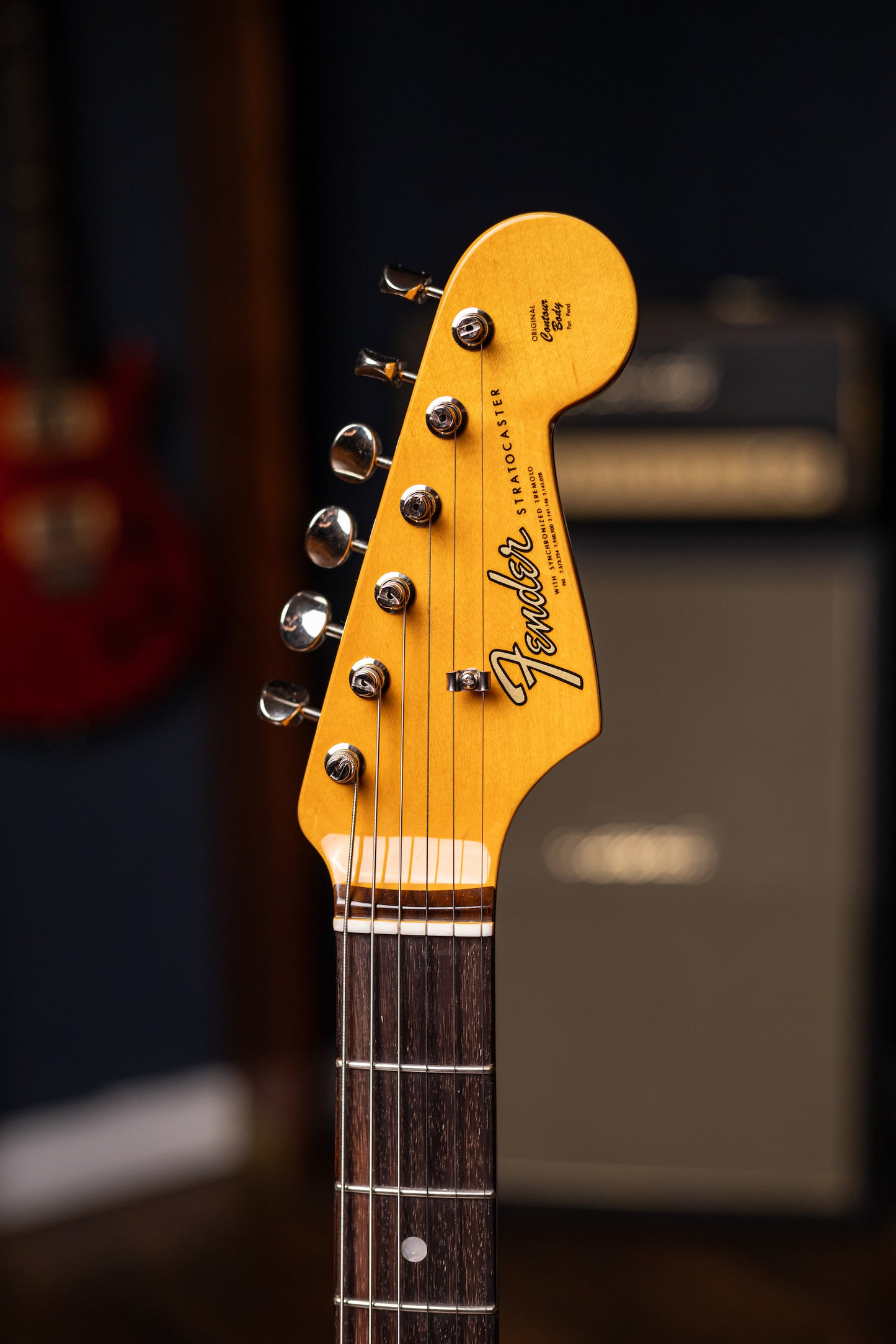Fender  American Vintage II 1965 Stratocaster Round-Lam Electric Guitar - Candy Apple Red