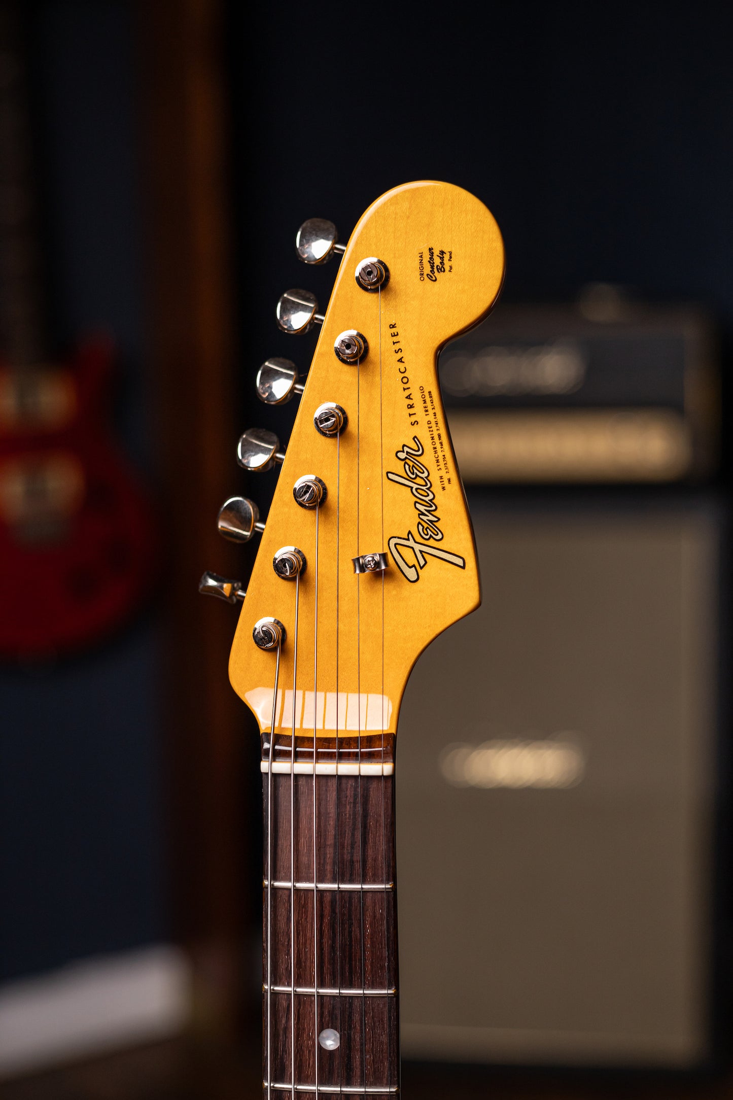 Fender  American Vintage II 1965 Stratocaster Round-Lam Electric Guitar - Shoreline Gold