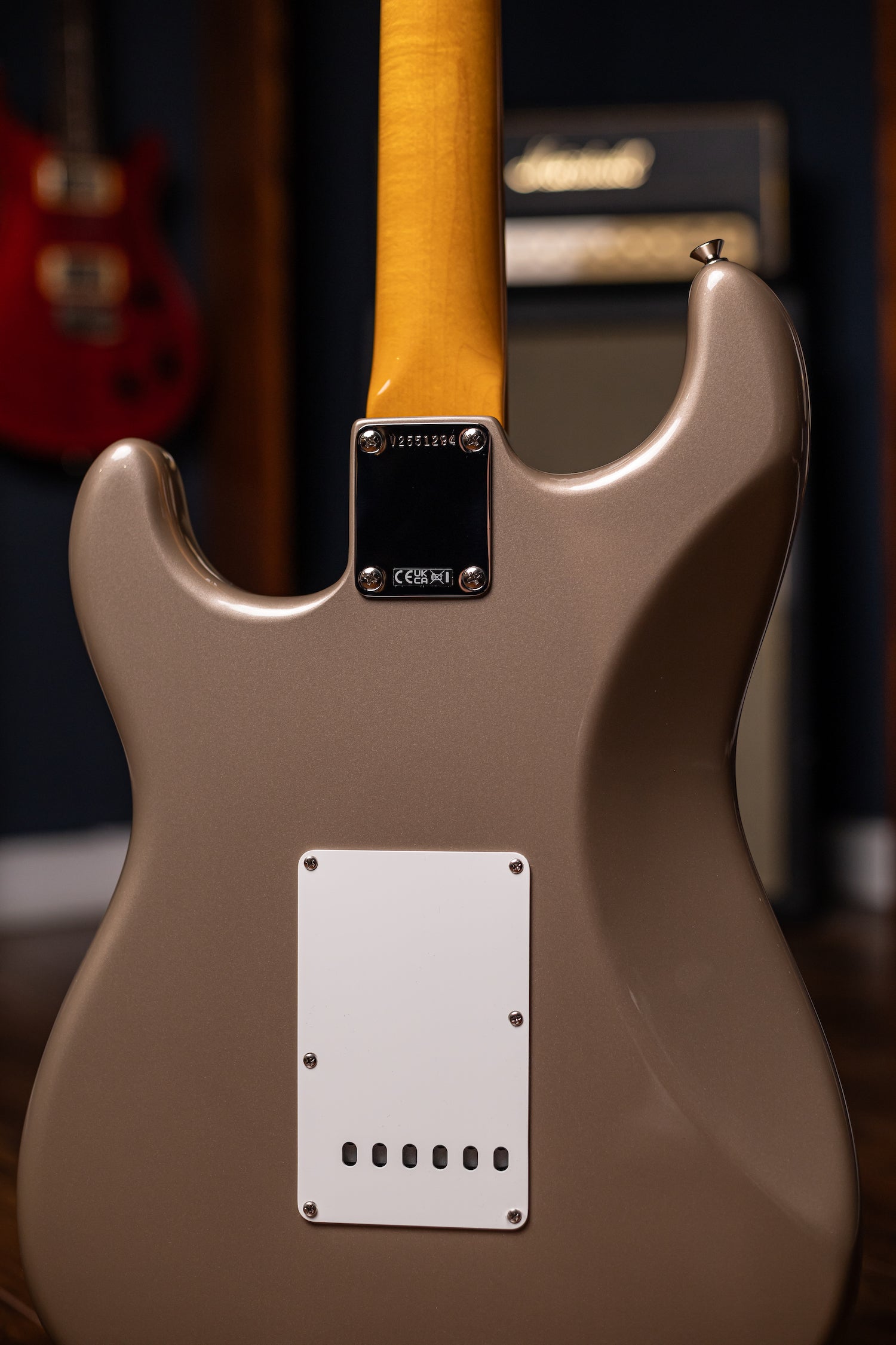 Fender  American Vintage II 1965 Stratocaster Round-Lam Electric Guitar - Shoreline Gold