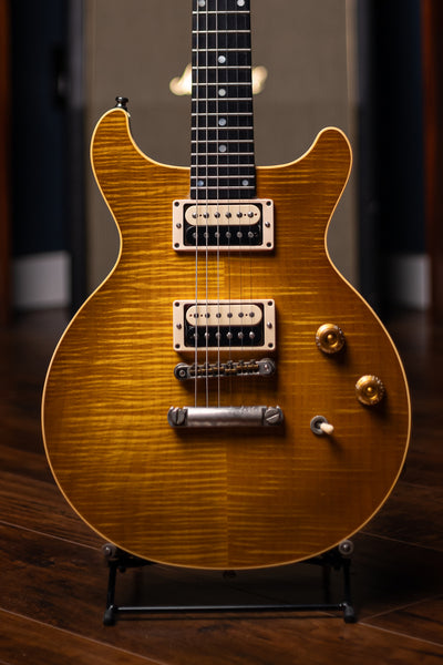 1998 Gibson Custom Shop DC Pro Electric Guitar - Trans Amber