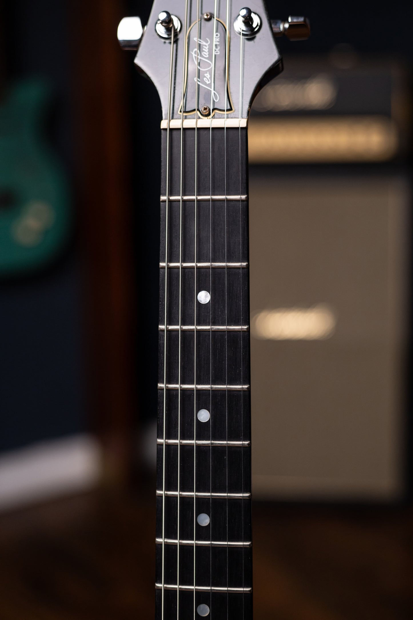 1998 Gibson Custom Shop DC Pro Electric Guitar - Trans Amber