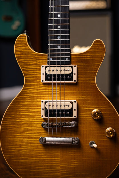 1998 Gibson Custom Shop DC Pro Electric Guitar - Trans Amber