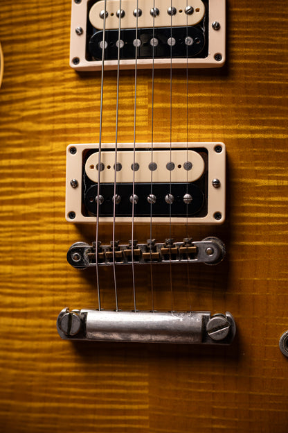 1998 Gibson Custom Shop DC Pro Electric Guitar - Trans Amber