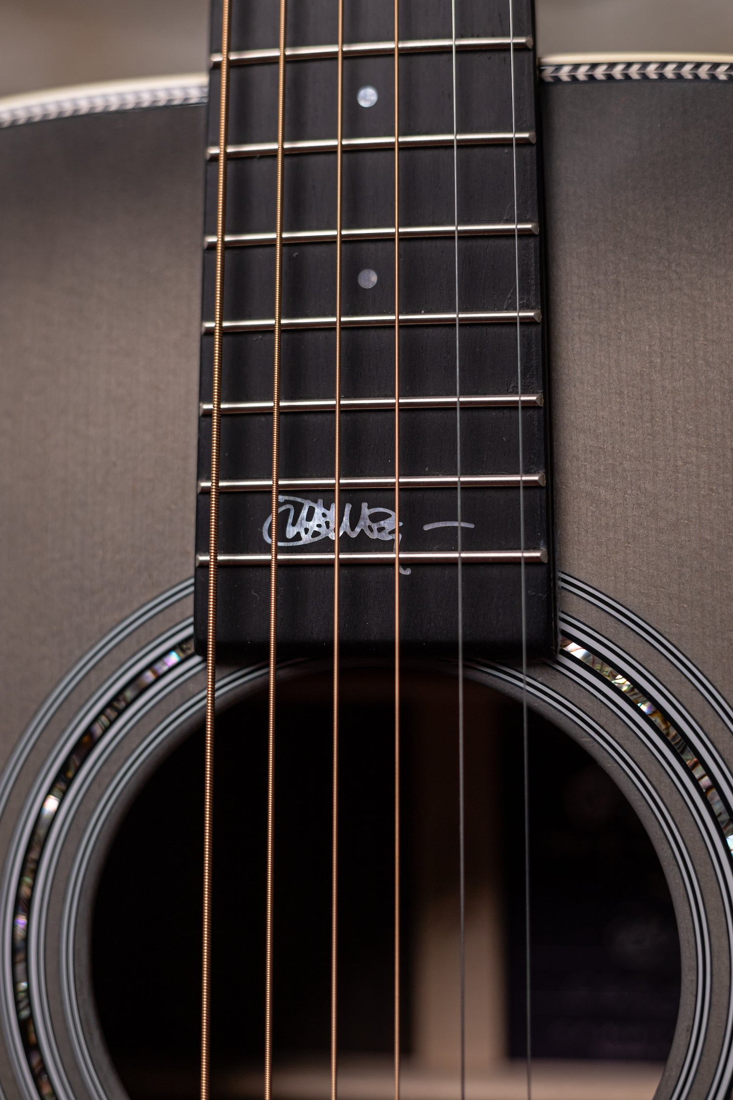 Martin OMJM 20th Anniversary John Mayer Acoustic Guitar - Platinum Gray