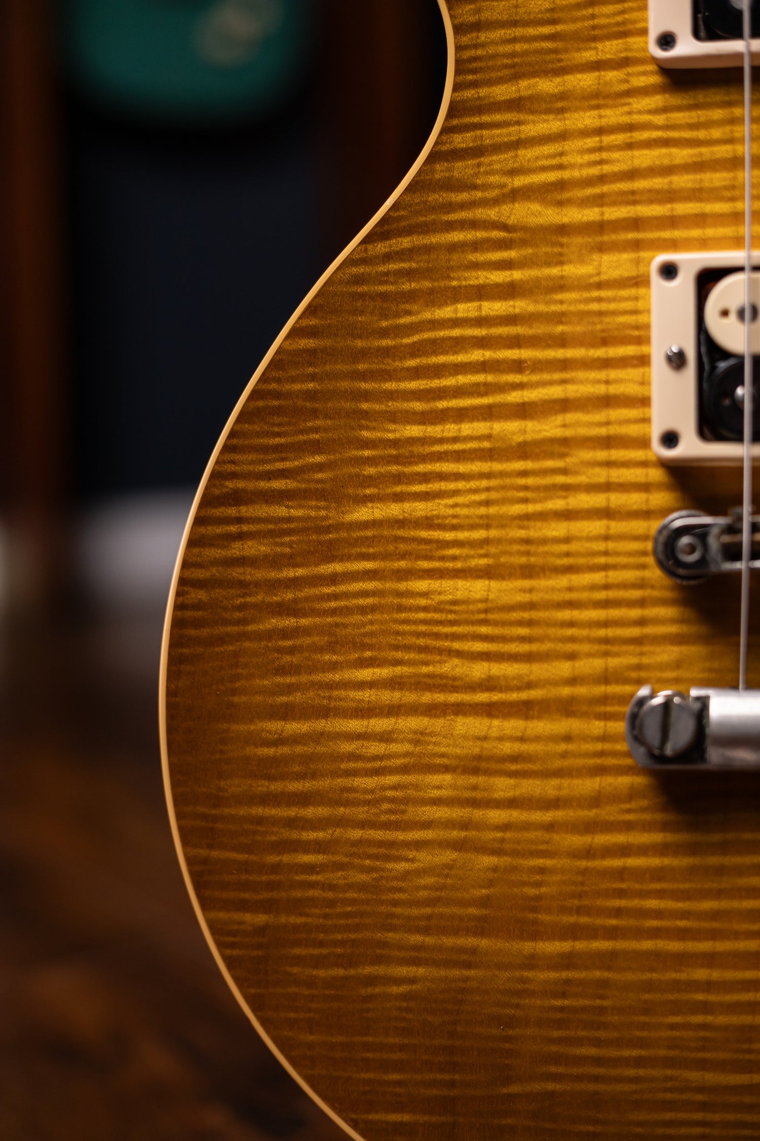 1998 Gibson Custom Shop DC Pro Electric Guitar - Trans Amber