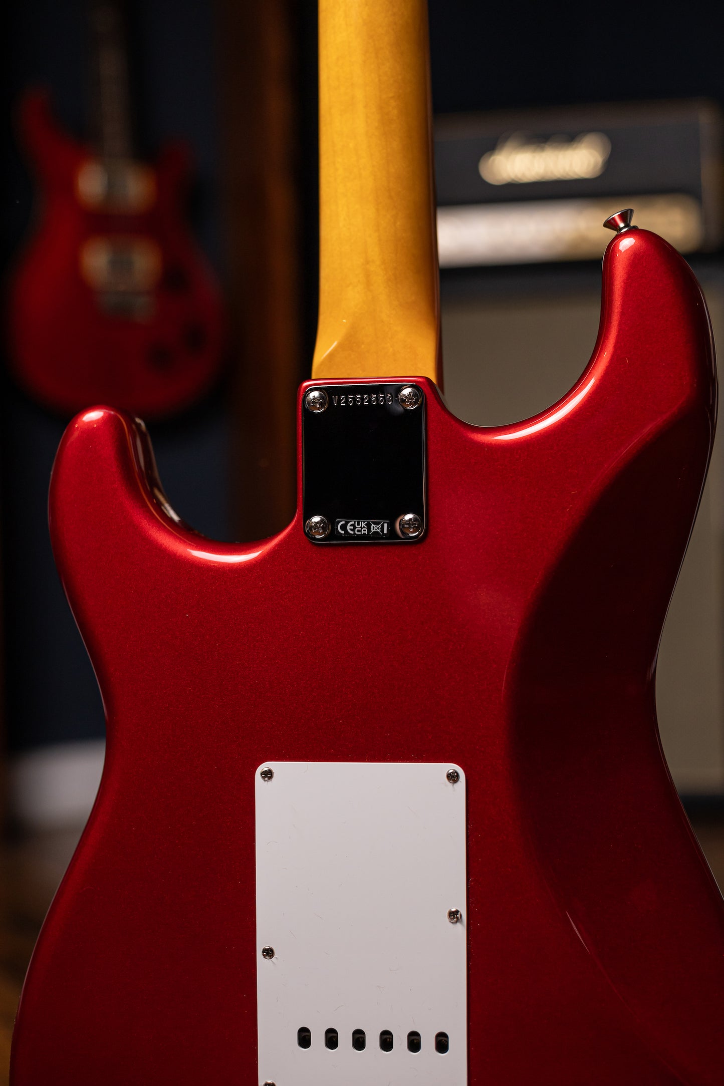 Fender  American Vintage II 1965 Stratocaster Round-Lam Electric Guitar - Candy Apple Red