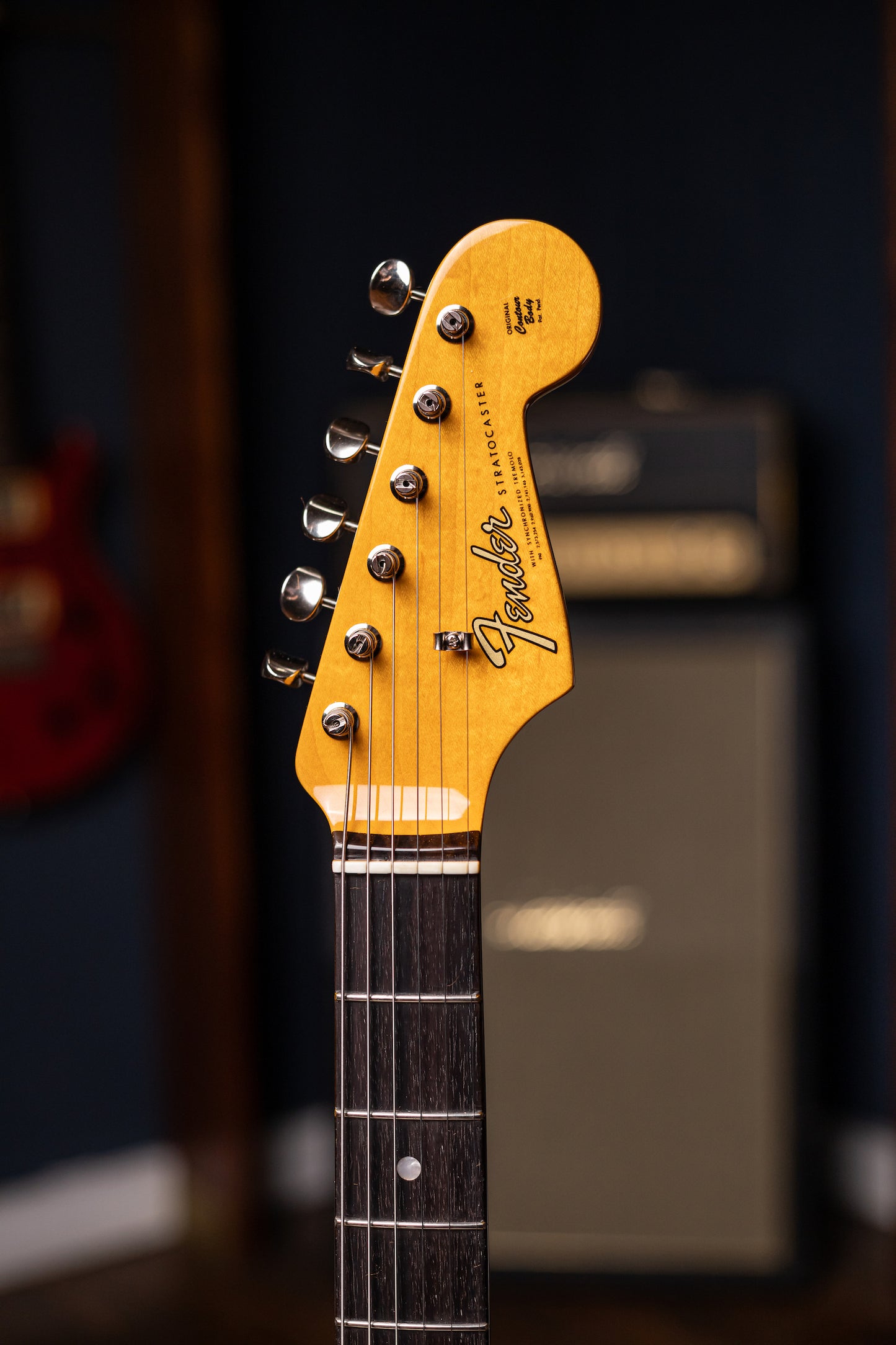Fender  American Vintage II 1965 Stratocaster Round-Lam Electric Guitar - Shoreline Gold
