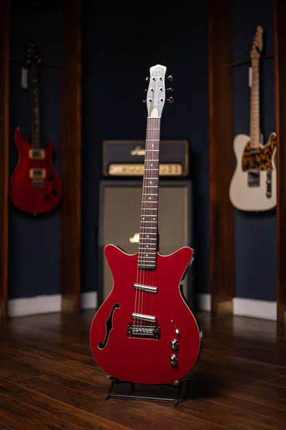 Danelectro Fifty Niner Semi Hollow Electric Guitar - Red Top