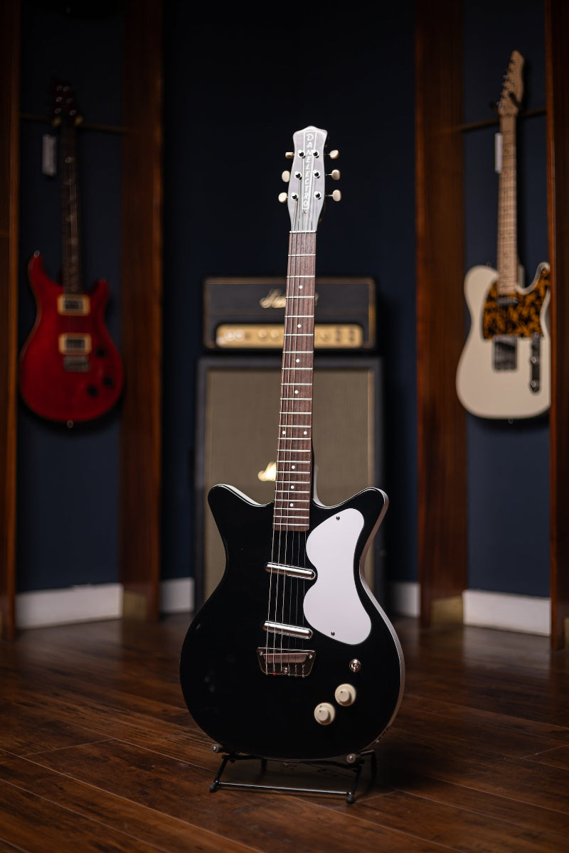 Danelectro PB Special Semi-Hollow Electric Guitar - Black