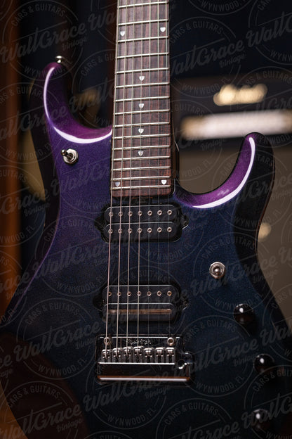 2006 Music-Man John Petrucci JP7 Electric Guitar - Mystic Green