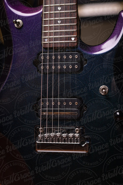 2006 Music-Man John Petrucci JP7 Electric Guitar - Mystic Green