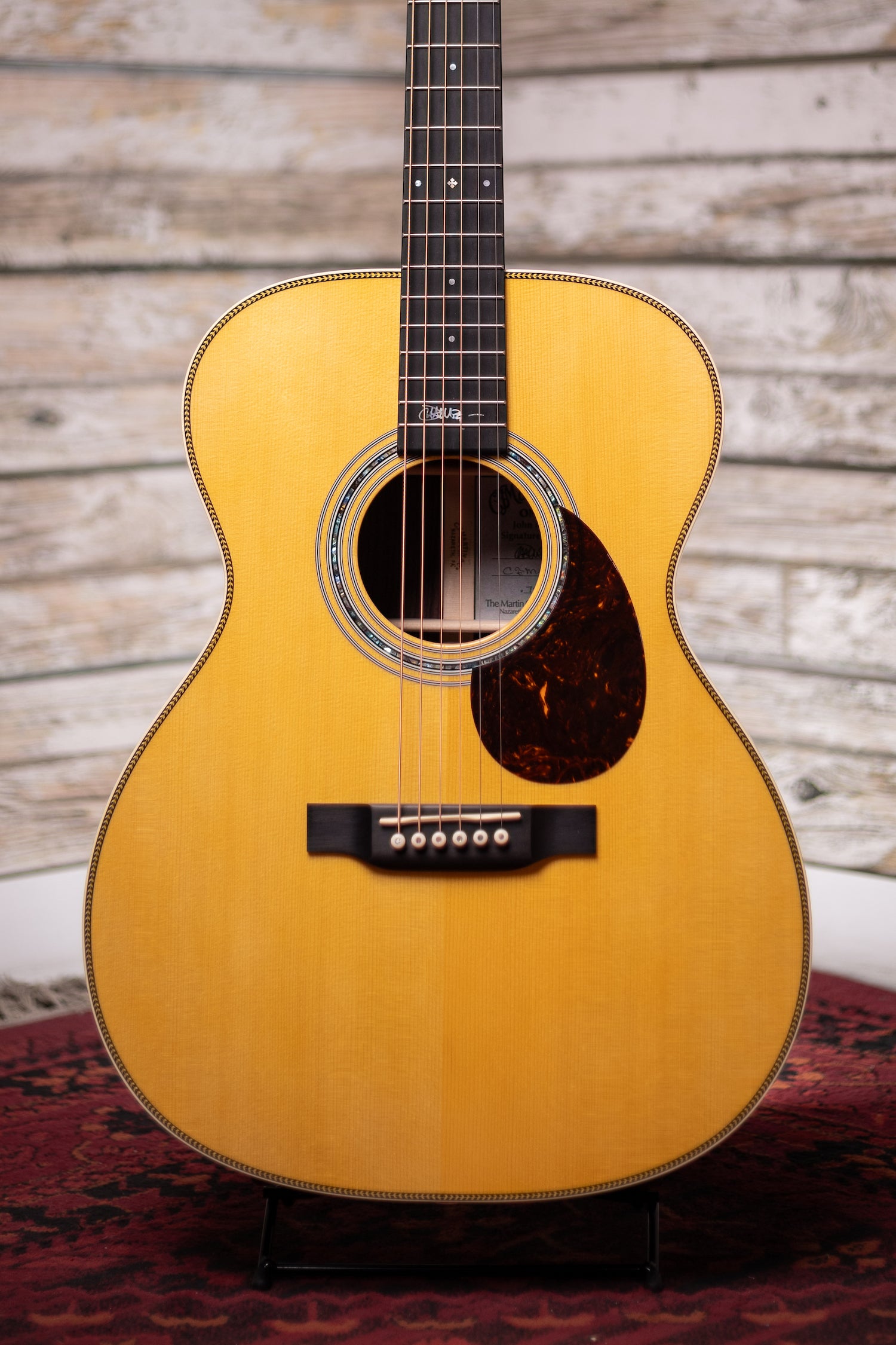 Martin OMJM John Mayer Acoustic-Electric Guitar - Natural – Walt