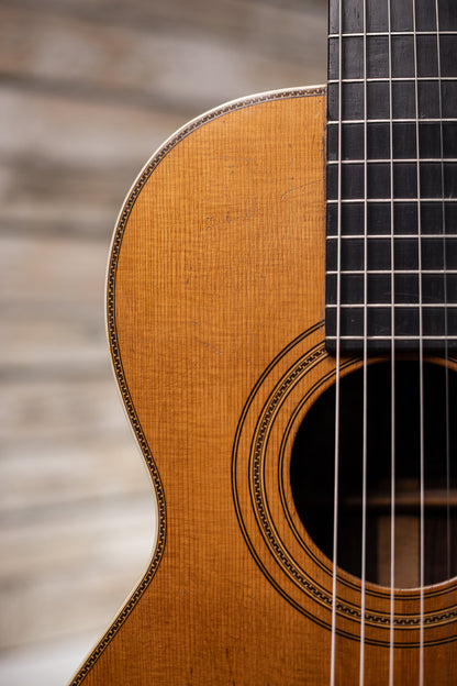 1885 C Bruno & Son Parlor Brazilian Rosewood Acoustic Guitar - Natural