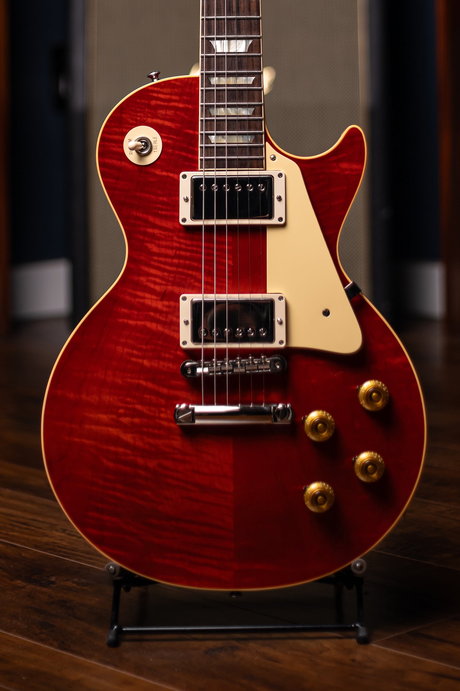 2022 Gibson Custom Shop 1959 Les Paul Reissue "Beauty of the Burst" Electric Guitar - Cherry Red Flame