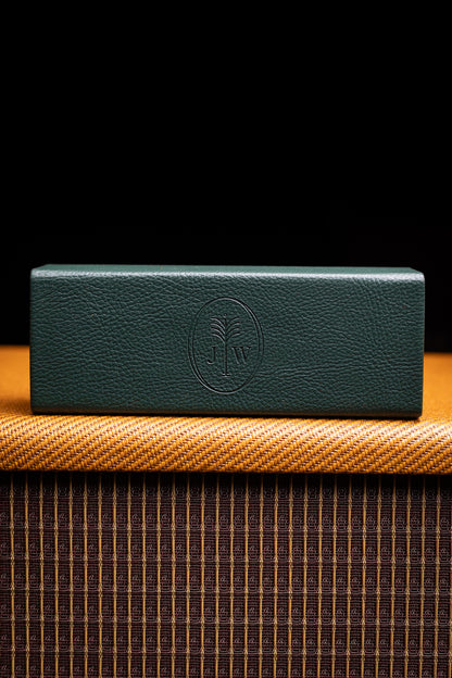 Johann Wolff Sunglasses - Flieger in Gold w/ Green Lenses