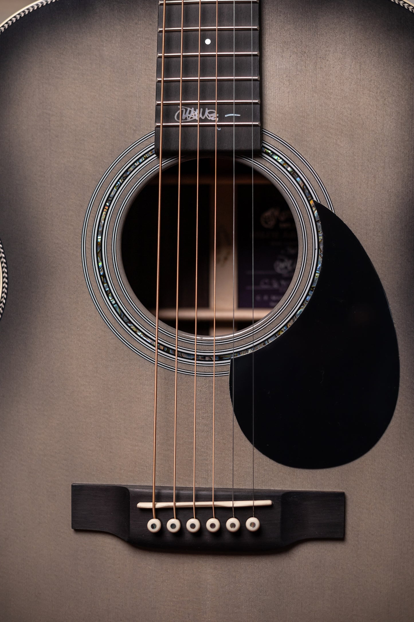 Martin OMJM 20th Anniversary John Mayer Acoustic Guitar - Platinum Gray