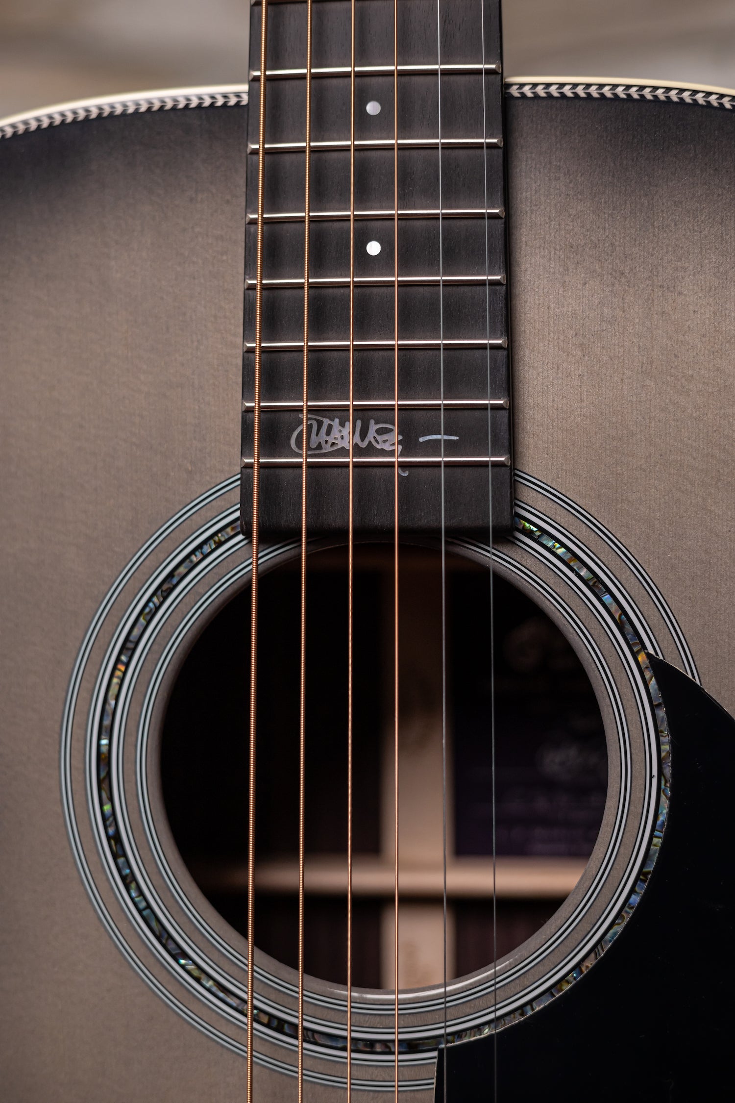 Martin OMJM 20th Anniversary John Mayer Acoustic Guitar - Platinum Gray