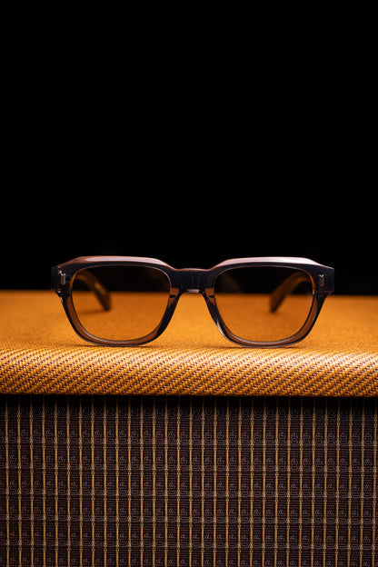 Johann Wolff Sunglasses - Dessau in Slate w/ Yellow Lenses