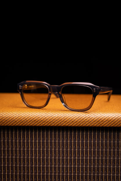 Johann Wolff Sunglasses - Dessau in Slate w/ Yellow Lenses