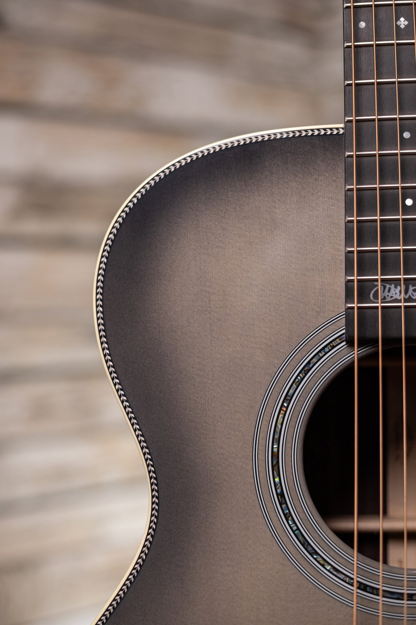 Martin OMJM 20th Anniversary John Mayer Acoustic Guitar - Platinum Gray