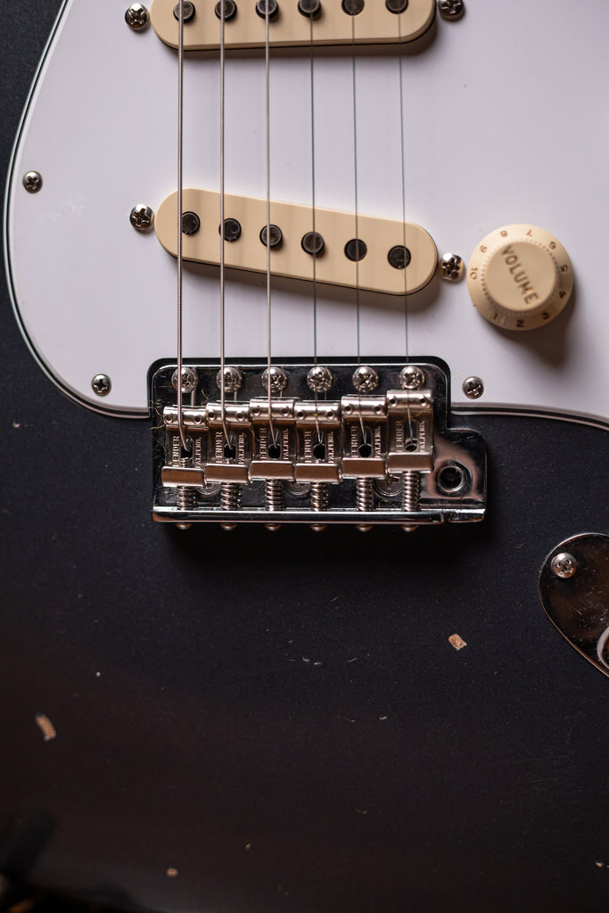 1967 Stratocaster® Relic® with Closet Classic Hardware Electric Guitar - Aged Charcoal Frost Metallic