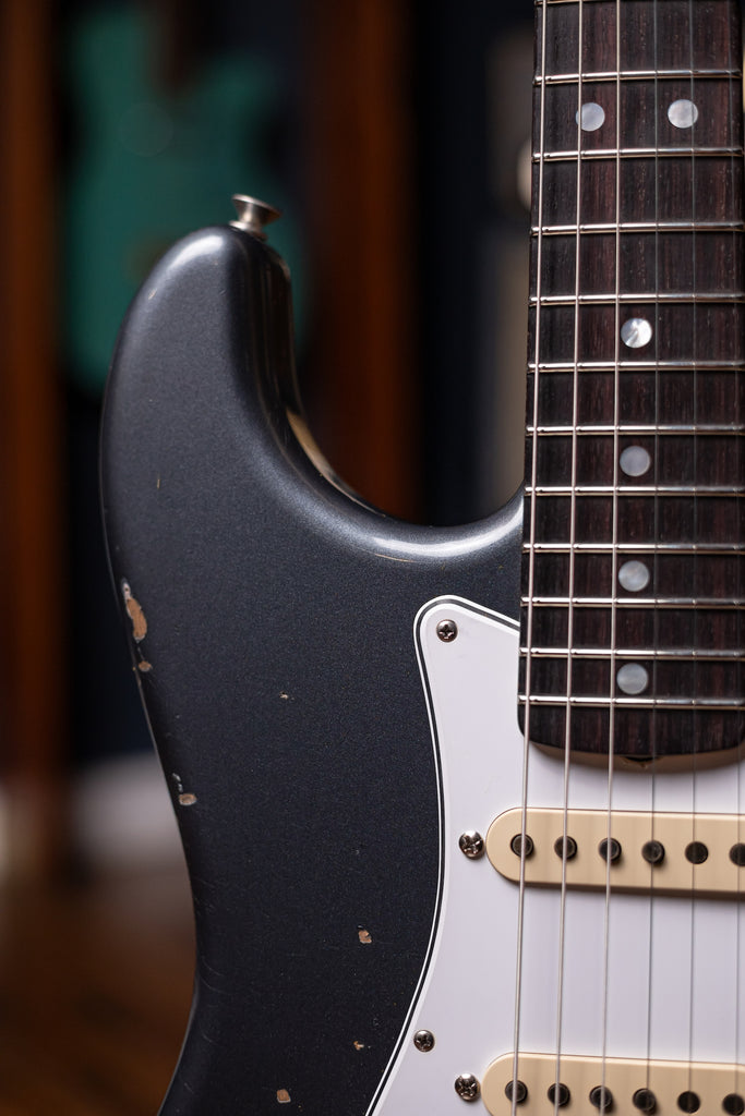 1967 Stratocaster® Relic® with Closet Classic Hardware Electric Guitar - Aged Charcoal Frost Metallic