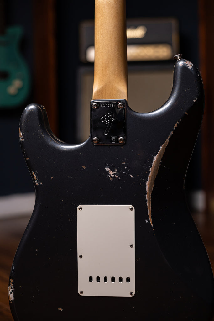 1967 Stratocaster® Relic® with Closet Classic Hardware Electric Guitar - Aged Charcoal Frost Metallic